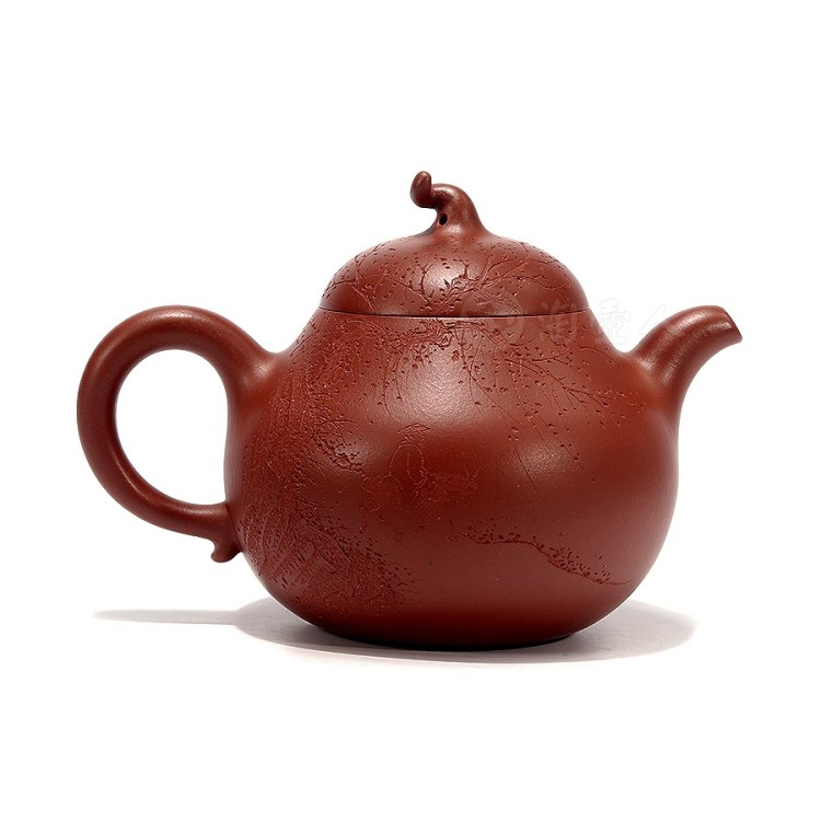 姚婷全手工制《茄段壶(薄胎)》