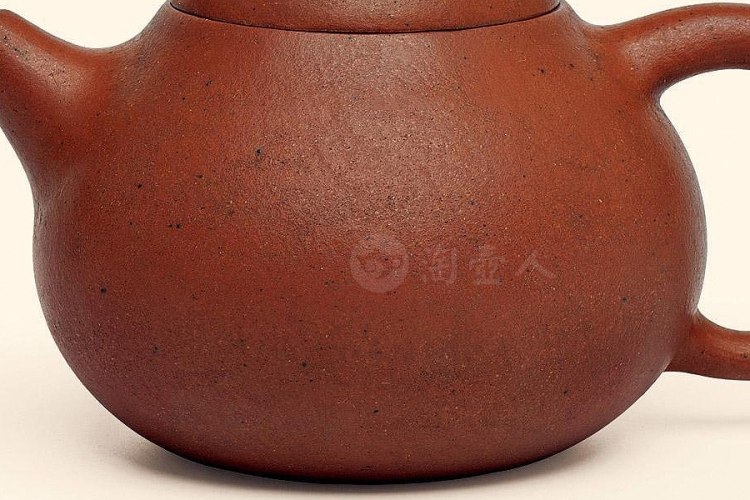清初 惠孟臣制紫泥文旦壶