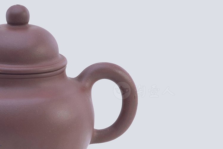 近代 唐凤芝制紫泥掇球壶