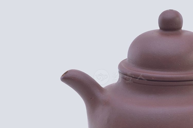 近代 唐凤芝制紫泥掇球壶