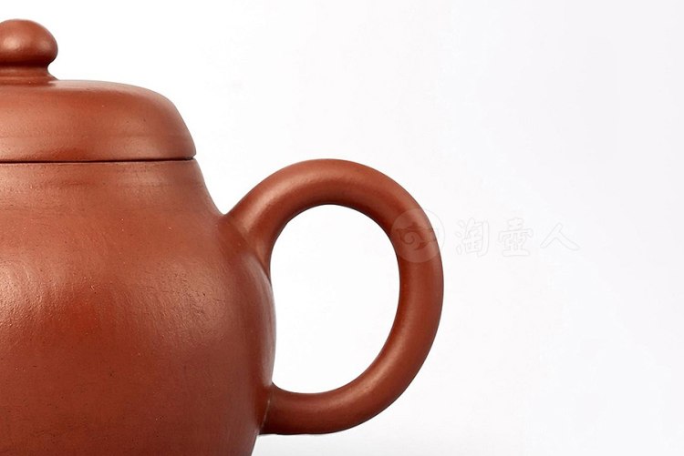 清 惠孟臣款朱泥半月壶