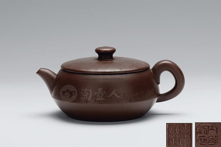 徐秀棠制大扁壶