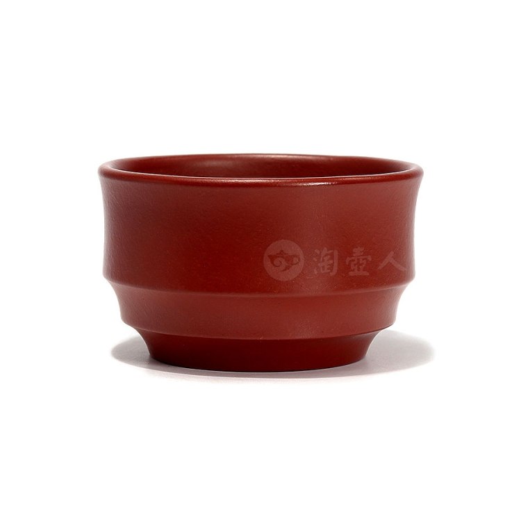 民间艺人制《竹节品茗杯》