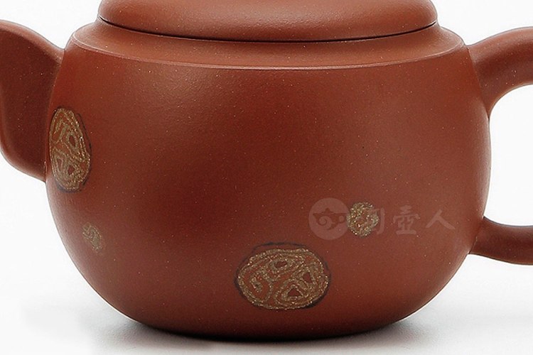 吕俊杰制紫泥饰绞泥长寿壶套组