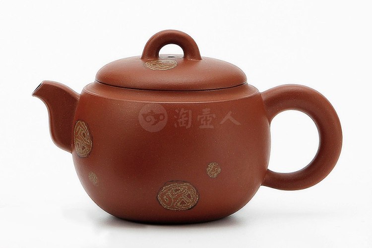 吕俊杰制紫泥饰绞泥长寿壶套组