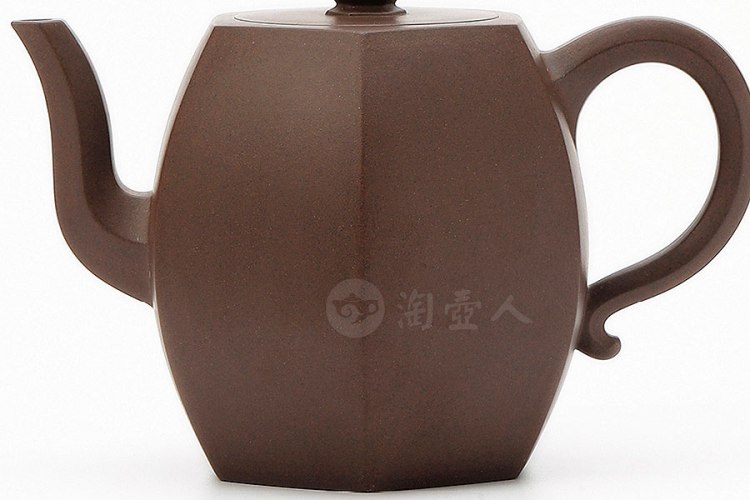 高旭峰制六方鼓腹壶