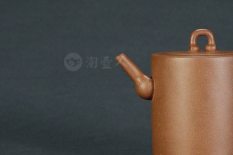 华健制段泥高简洁茗壶