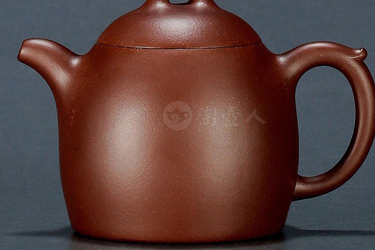 吴界明制紫泥秦权壶