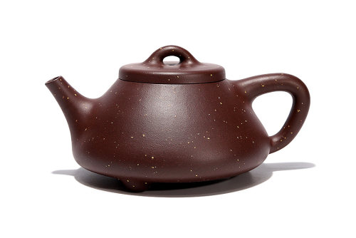 恽志培全手工制《石瓢壶(点砂)》 恽志培全手工制《石瓢壶(点砂)》