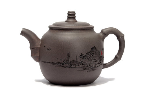 厉上清制高风亮节壶