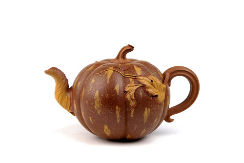 黄晓全手工制金瓜壶(薄胎)