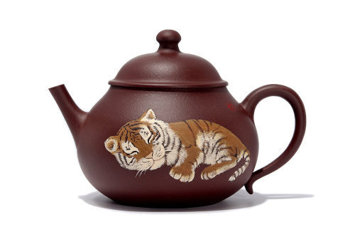 陈鑫制潘壶(王文澄泥绘)