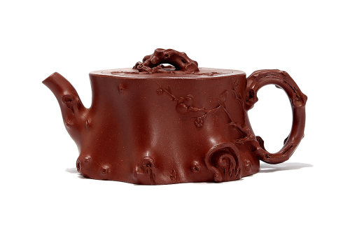 严强全手工制《梅桩壶》 严强全手工制《梅桩壶》