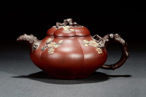 李宝珍制《上合梅壶·紫泥四色》