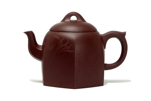 陈鑫制六方秦权壶 陈鑫制六方秦权壶