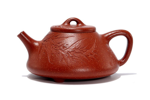 姚婷全手工制《子冶石瓢壶》