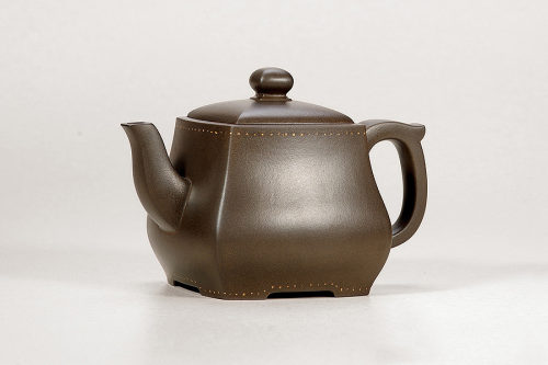 施小马制《青正四方壶》