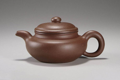 程寿珍制《紫泥仿古壶》