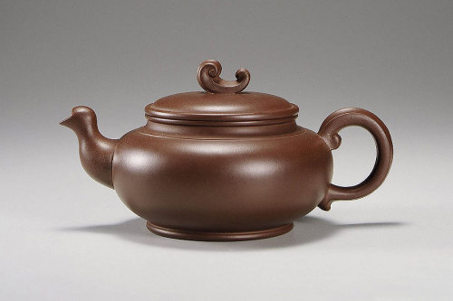 周桂珍制《乐水壶》