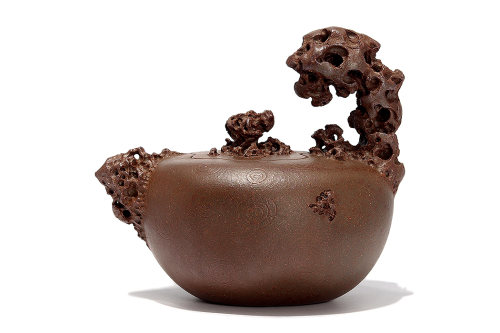 厉振宇全手工制《石语壶》