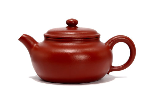 祥云朱泥壶