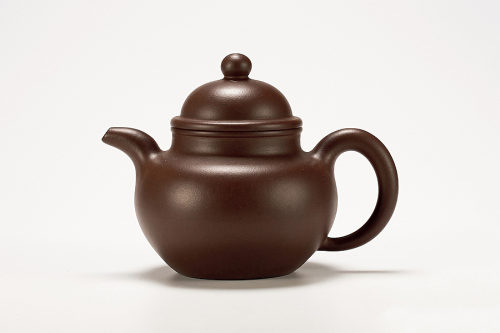 程寿珍制《紫泥掇球壶》