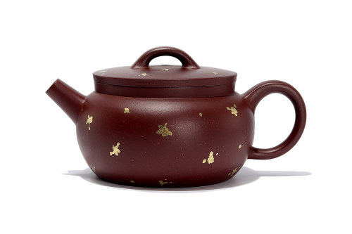 全手汉瓦壶(戗金)