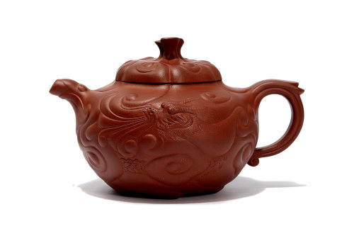 张静全手工制《云龙壶》 张静全手工制《云龙壶》