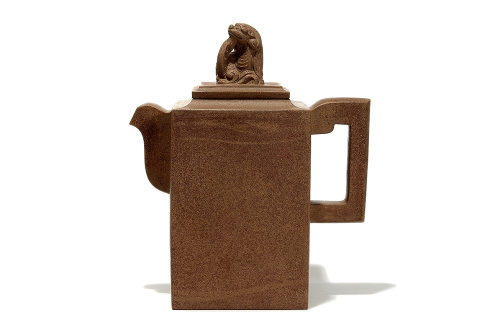 鲍廷博制《鸡血御玺壶》