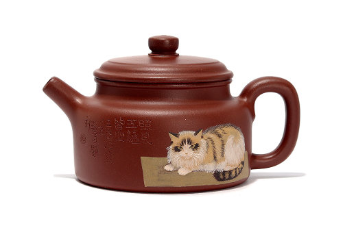 陈鑫制《德钟壶(王文澄泥绘)》