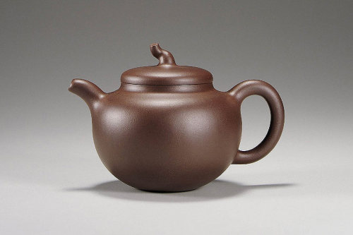 王强制《茄段壶》