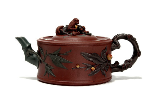 范萍全手工制《祝寿壶》