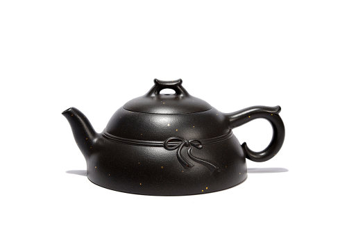 汤先武制角黍壶(还原烧·戗金)