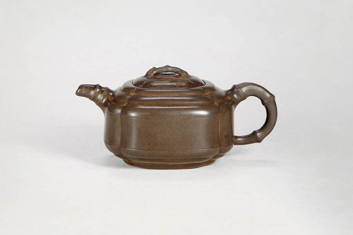 吴云根制《四方竹鼓壶》