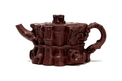 全手束柴三友壶