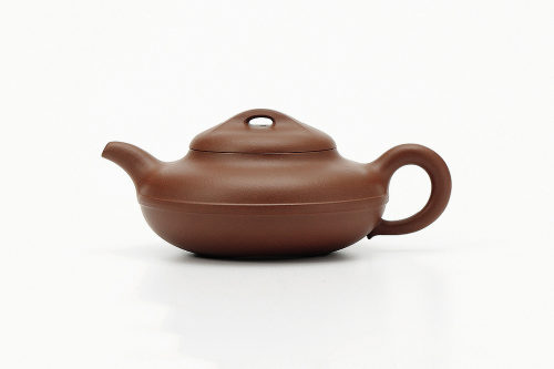 顾绍培制原矿紫泥线圆壶