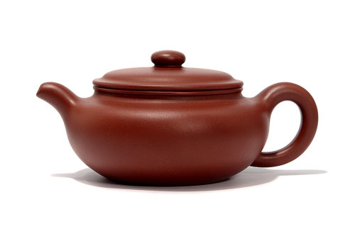 全手大口扁腹壶