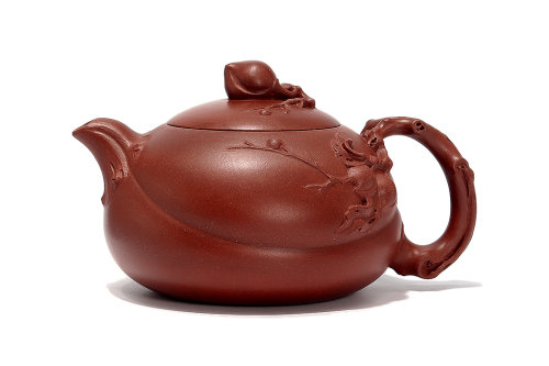 严强全手工制《桃夭壶》