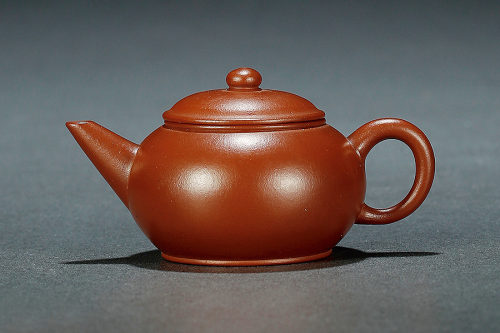 王寅春制《朱泥水平壶》