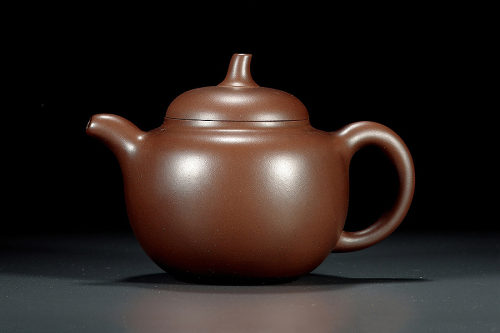 周桂珍制《茄段壶》