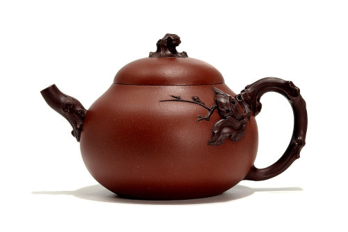 严强全手工制《茄段壶》
