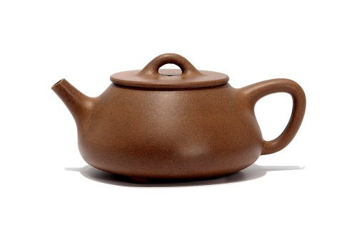 赵江华全手工制《平盖石瓢壶》