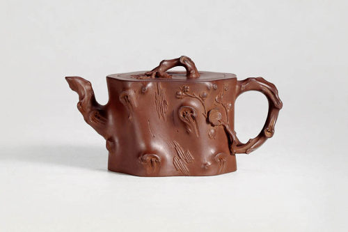 何道洪制《梅桩壶》