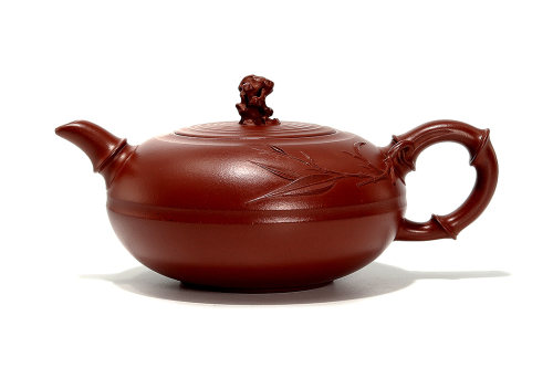 余淑琴全手工制《一渡苇辰壶(薄胎)》