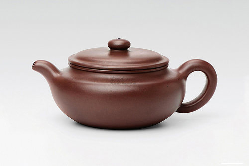 顾景舟制《扁腹壶》