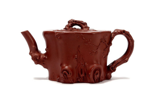 严强全手工制《梅桩壶》 严强全手工制《梅桩壶》