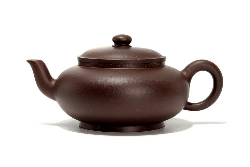 徐曲全手工制《扁圆壶·汉棠监制》