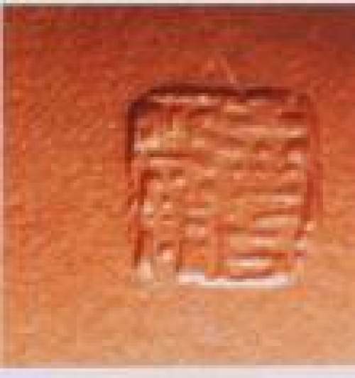 周尊严印章底款