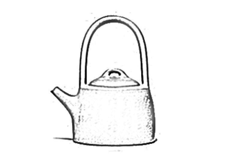 石铫提梁壶