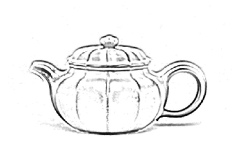葵仿古壶